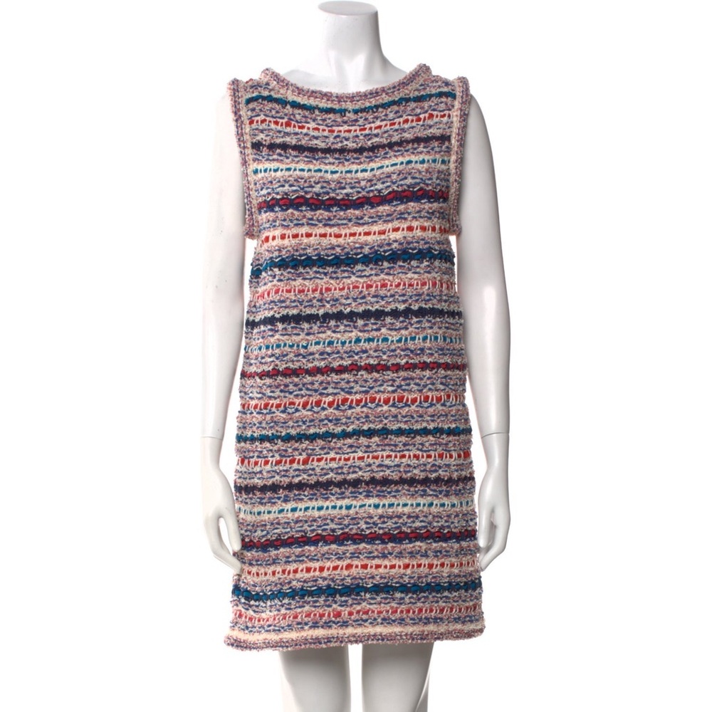 CHANEL 2015 Tweed Mini Dress